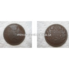 20 Centavos 1921 Chile